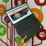 Certified Lenovo ThinkPad T490s 14 Inch Laptop, Intel Core i7-8665U – Black