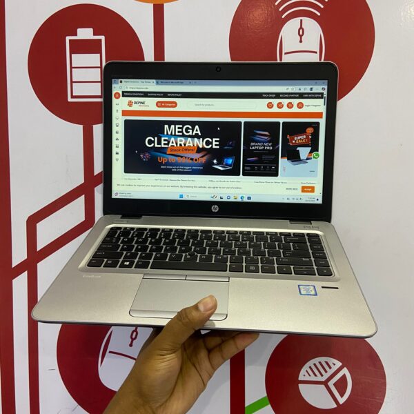 Certified Refurbished HP EliteBook 840 G3 Laptop Intel Core i5-6300U Silver