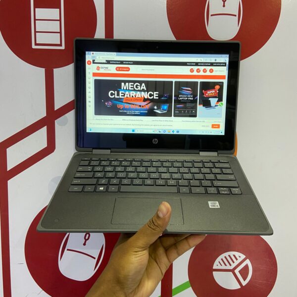 Certified Refurbished HP ProBook x360 11 G6 2-in-1 Laptop Intel Core i3-10110U Black