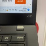 Certified Refurbished Lenovo ThinkPad X390 Laptop Intel Core i5-8265U Black