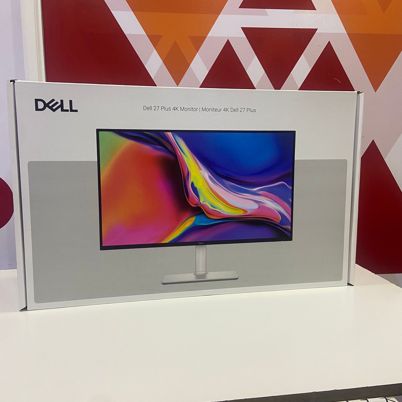 Brand New Dell 27 Plus 4K Monitor (S2725QS), 27 Inch 3840x2160 4K UHD, 120Hz Refresh Rate – Ash White