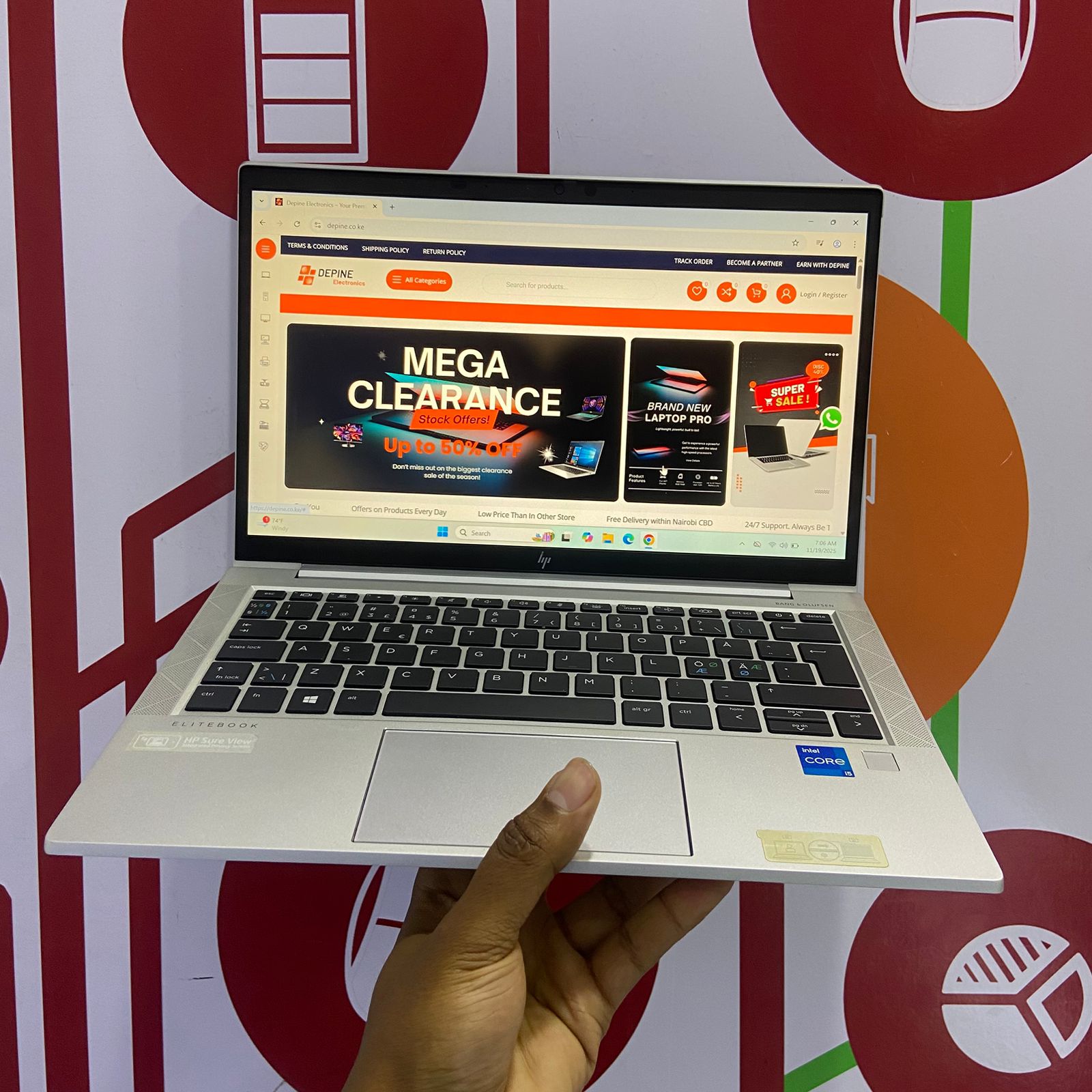 Certified Refurbished HP EliteBook 830 G8 13.3 in Notebook, Intel Core i5-1135G7 11th Gen – Silver