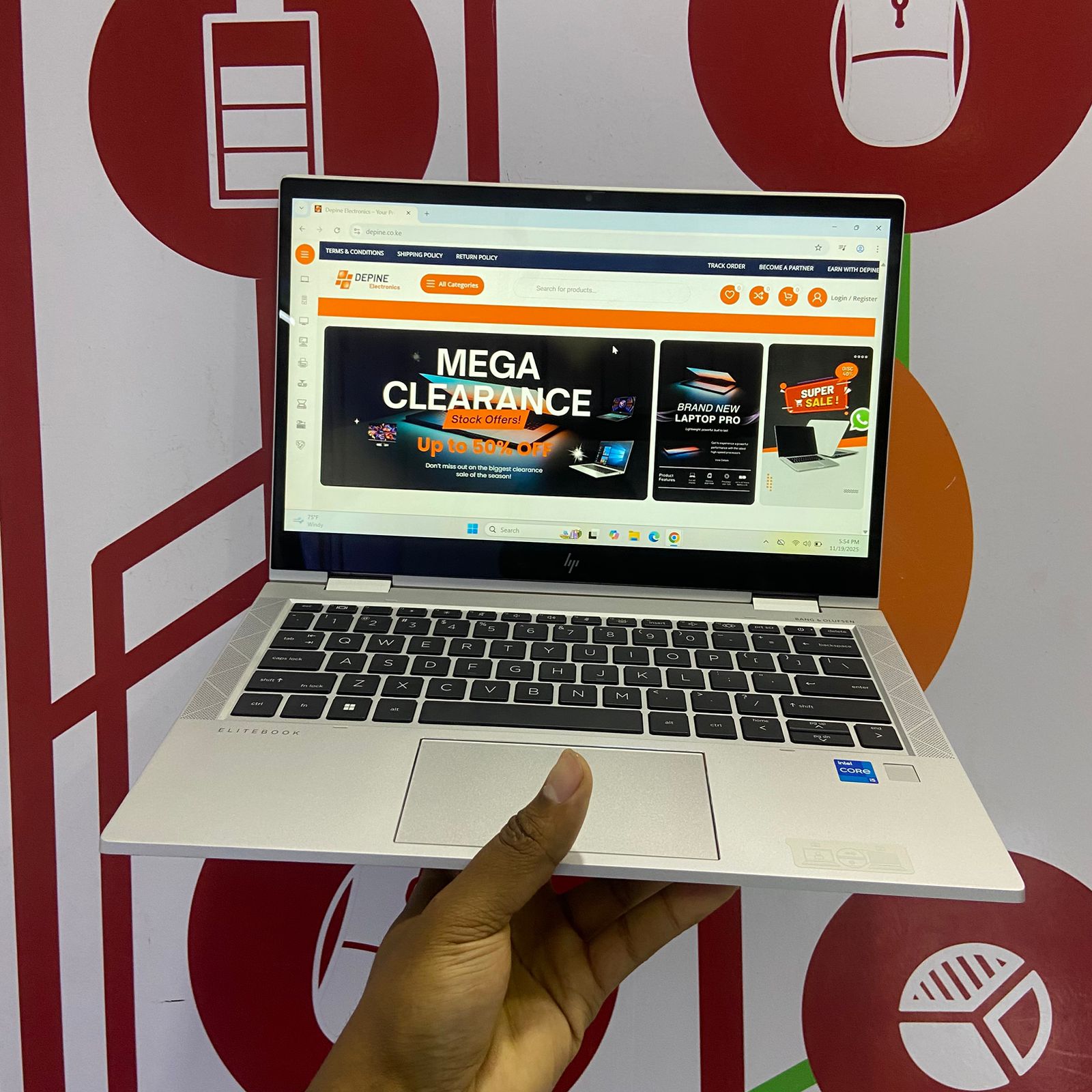 Certified Refurbished HP EliteBook x360 830 G8 – Silver