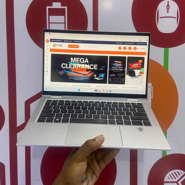 Certified Refurbished HP EliteBook x360 1030 G7 13.3 in 2-in-1 Notebook, Intel Core i7-10310U 10th Gen – Silver