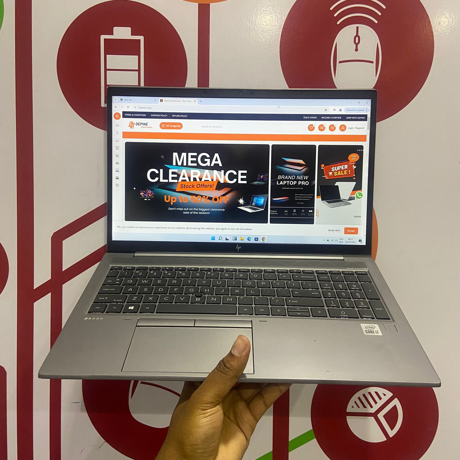 Certified Refurbished HP ZBook 15 G7 15.6 in Mobile Workstation, Intel Core i7-10750H – Space Gray