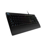 Brand New Logitech G213 Prodigy Gaming Keyboard Wired USB RGB Backlit 5-Zone LIGHTSYNC Spill-Resistant Anti-Ghosting Mech-Dome Keys Integrated Palm Rest – Black - Image 2
