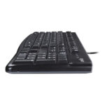 Brand New Logitech K120 Wired Keyboard Full-Size 104 Keys Deep-Profile Membrane USB-A Plug-and-Play Spill-Resistant Fold-Out Tilt Legs – Black - Image 5