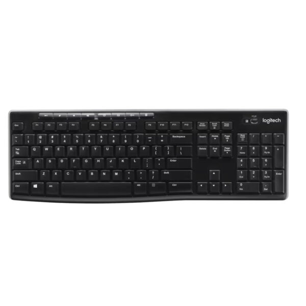Brand New Logitech K270 Wireless Keyboard – Black