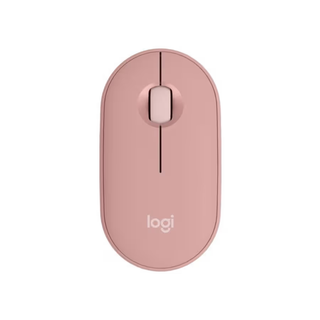 Brand New Logitech Pebble Mouse 2 M350s Bluetooth Mouse – Tonal Rose