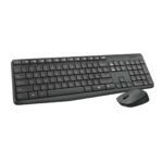 Brand New Logitech MK235 Wireless Keyboard & Mouse Combo Full-Size with Numeric Keypad Spill-Resistant Long Battery Life 2.4GHz – Black - Image 3