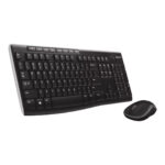 Brand New Logitech MK270 Wireless Keyboard & Mouse Combo Full-Size with Numeric Keypad Dedicated Media Keys 2.4GHz – Black - Image 2
