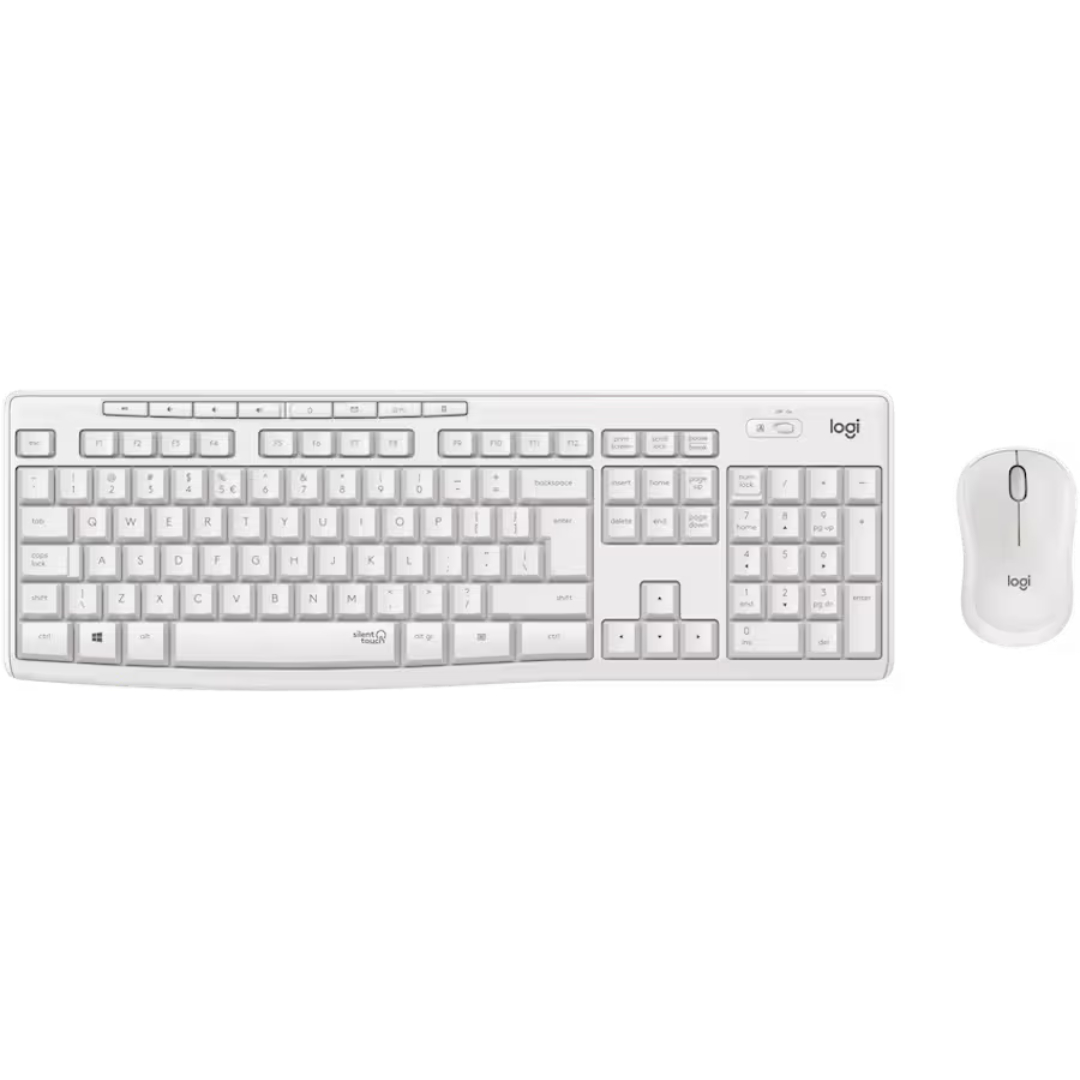 Brand New Logitech MK295 Silent Wireless Keyboard & Mouse Combo – White