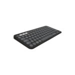 Brand New Logitech Pebble Keys 2 K380s 920-011776 Bluetooth Low Energy Compact Wireless Keyboard Quiet Low-Profile Scissor Keys Easy-Switch Multi-Device 36-Month Battery Life – Tonal Graphite - Image 2