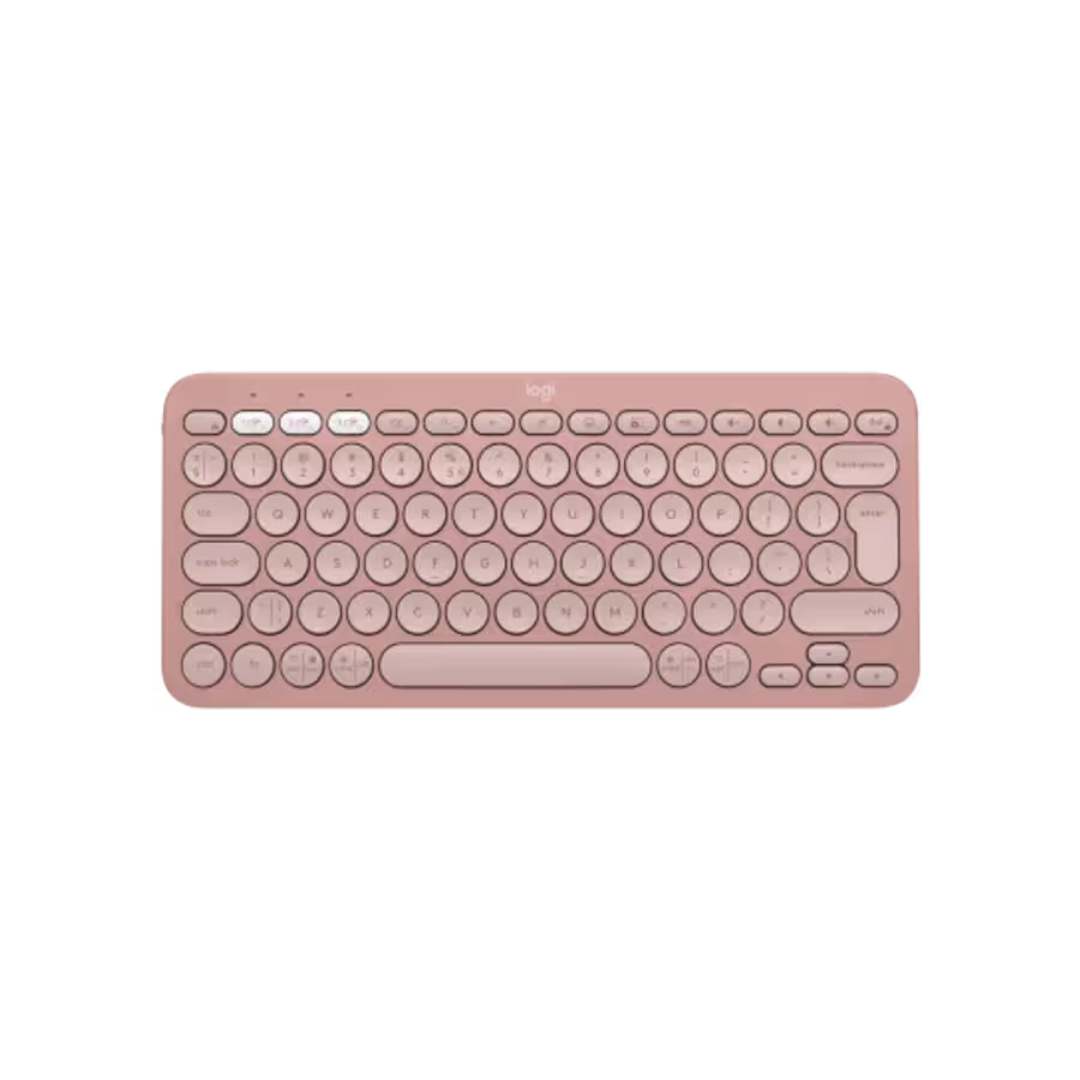Brand New Logitech Pebble Keys 2 K380s Bluetooth Keyboard – Tonal Rose