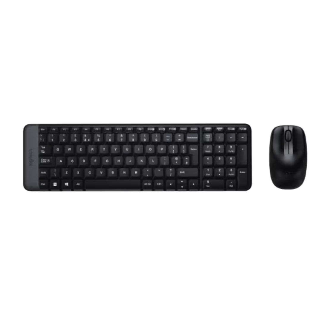 Brand New Logitech MK220 Wireless Keyboard & Mouse Combo – Black