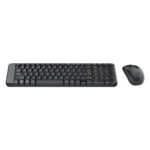 Brand New Logitech MK220 Wireless Keyboard & Mouse Combo Compact Full-Size with Numeric Keypad USB Receiver 2.4GHz – Black - Image 2
